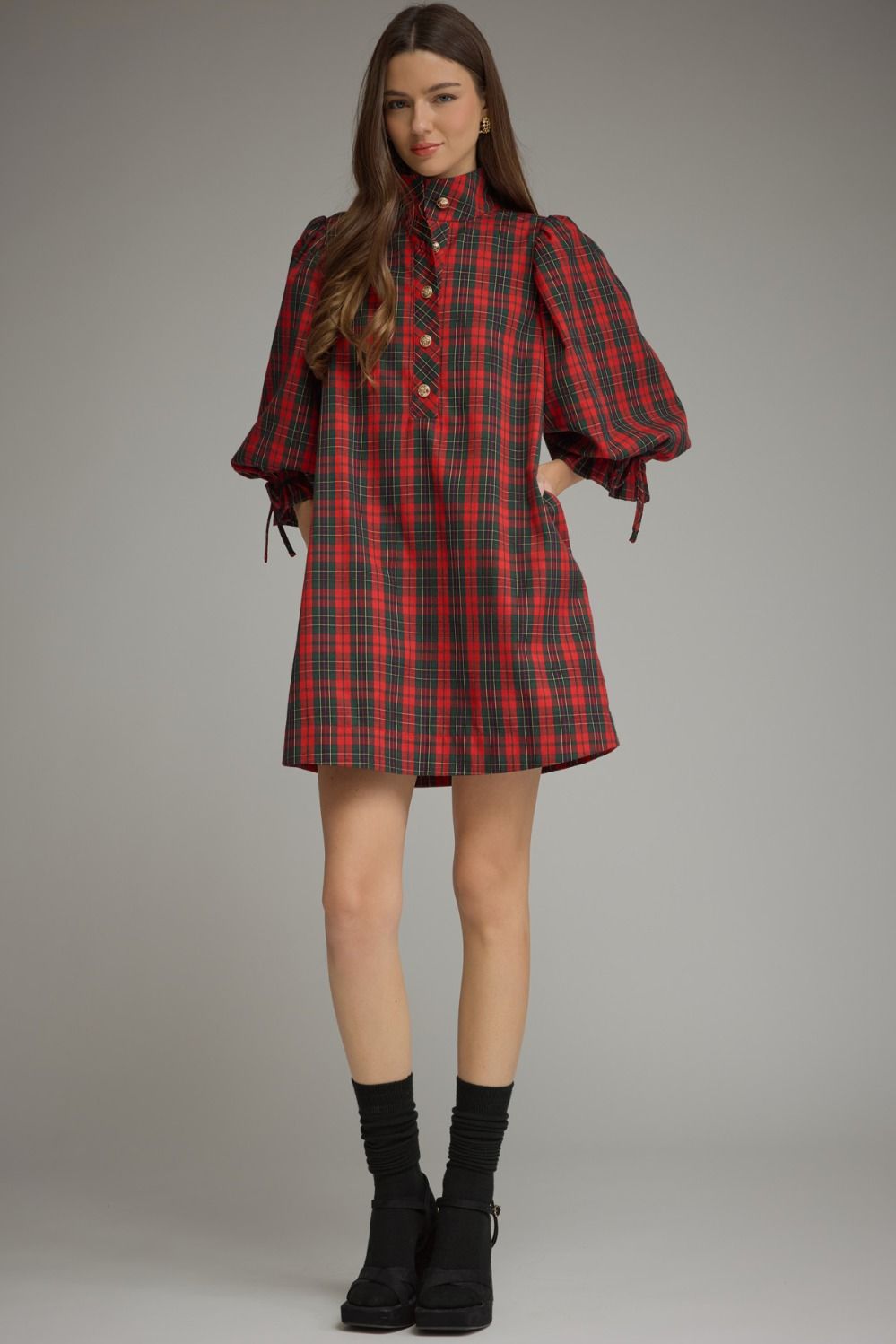 Pretty in Plaid Dress
