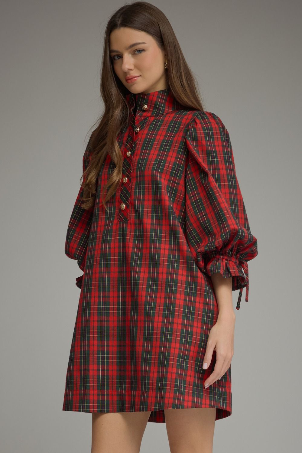 Pretty in Plaid Dress
