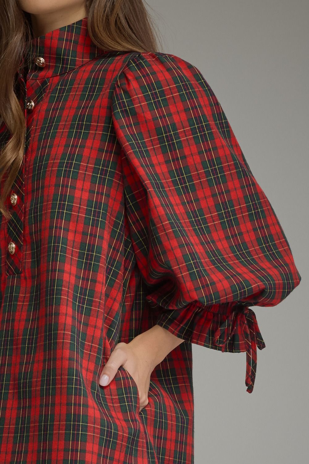 Pretty in Plaid Dress