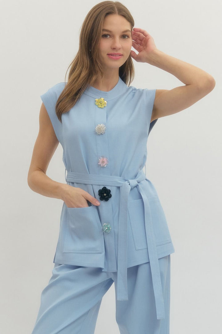 The Powder Blue Vest
