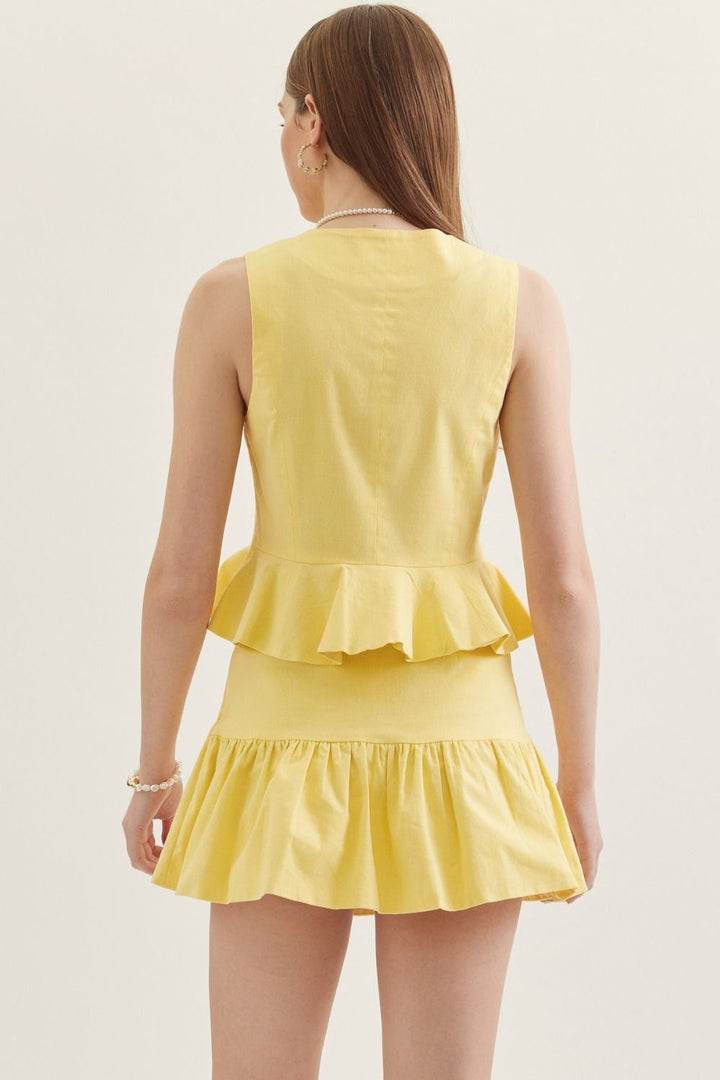 The Peplum Vest