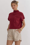 The Ruby Short Sleeve Sweater