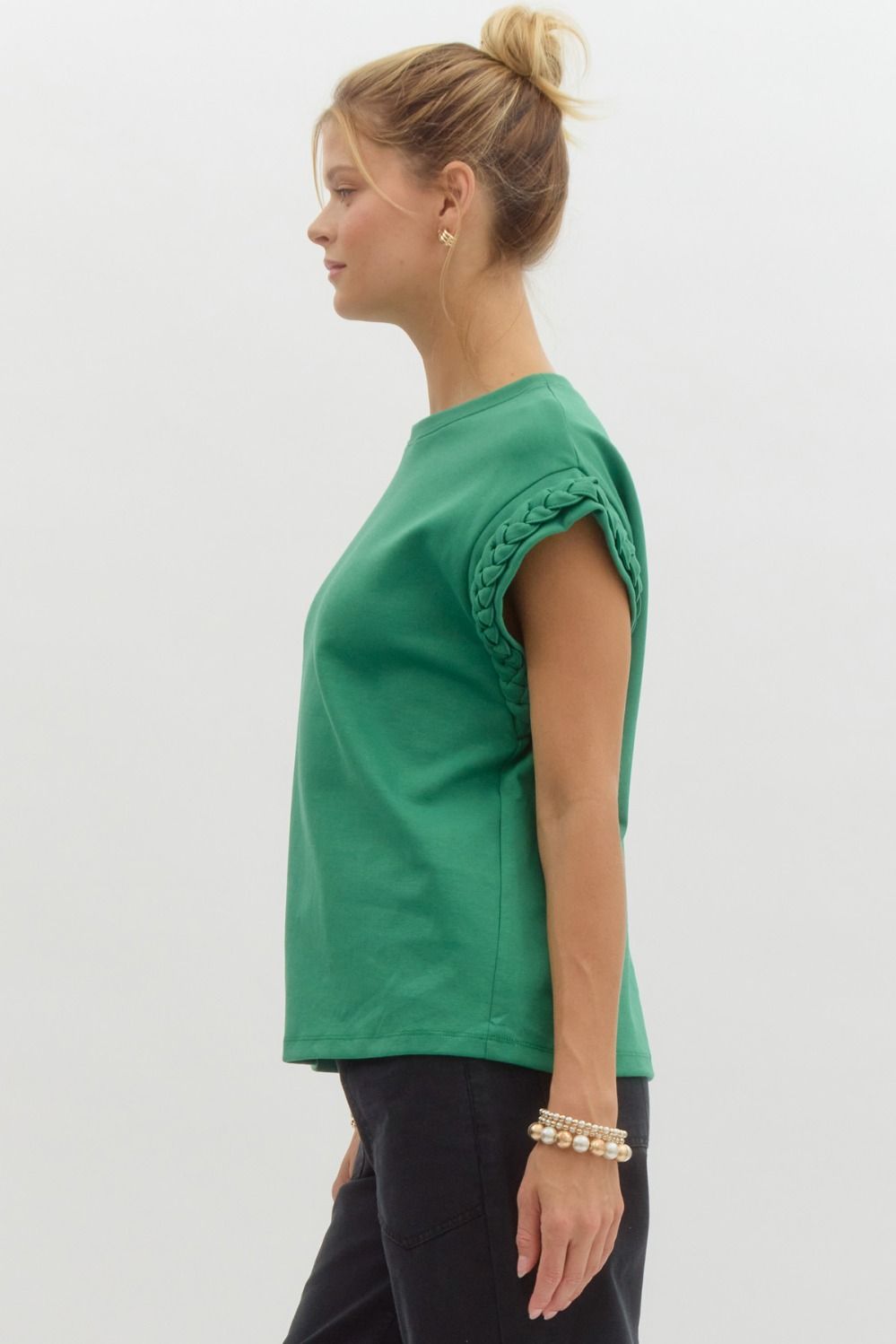 The Braided Shoulder Tee