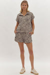 The Leopard Lounge Shorts