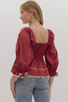 The Garnet Top