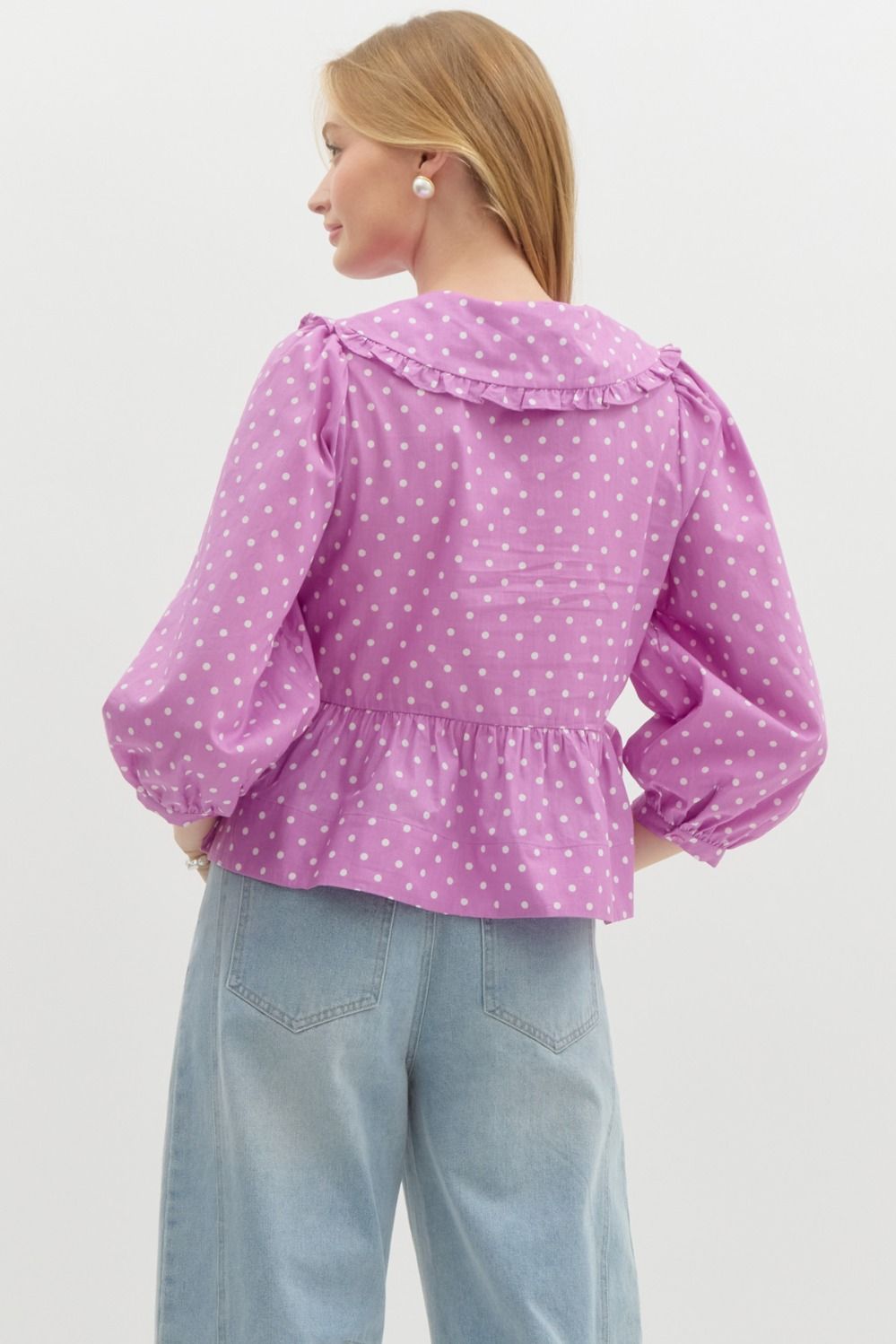 The Polka Dot Tie Top