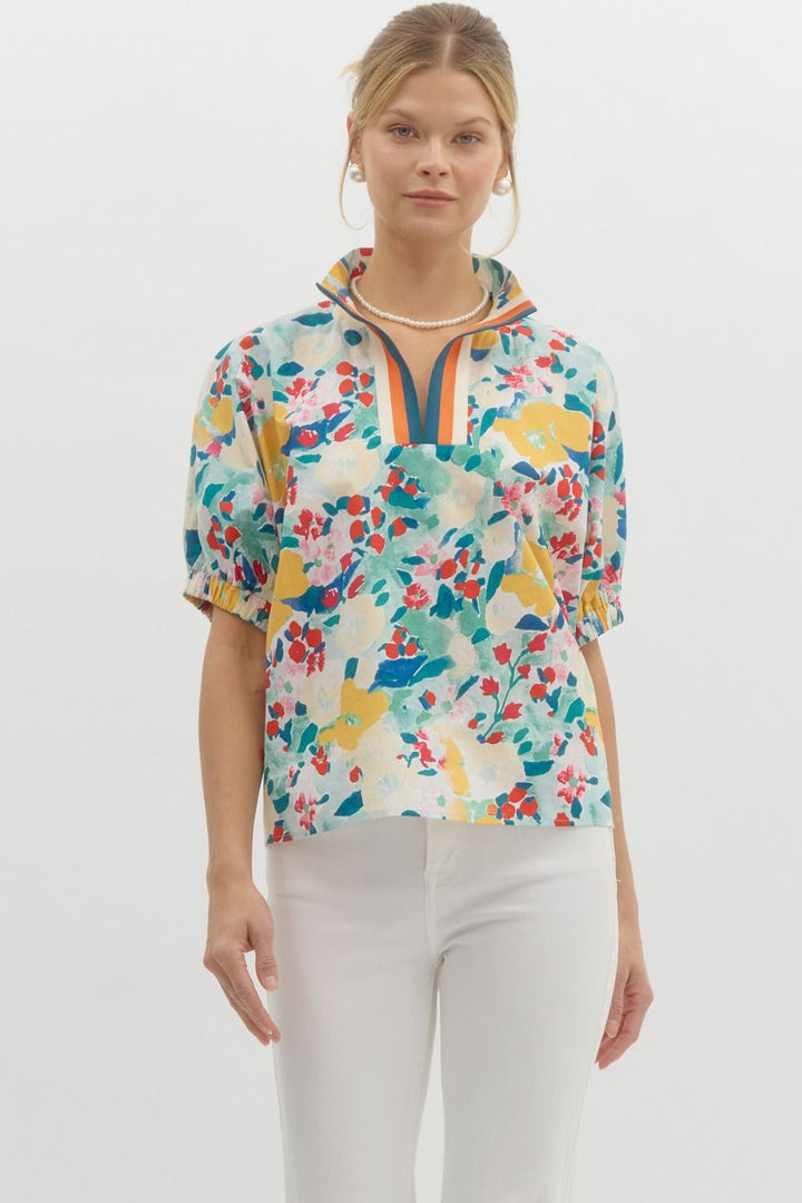 The Fun Floral Top