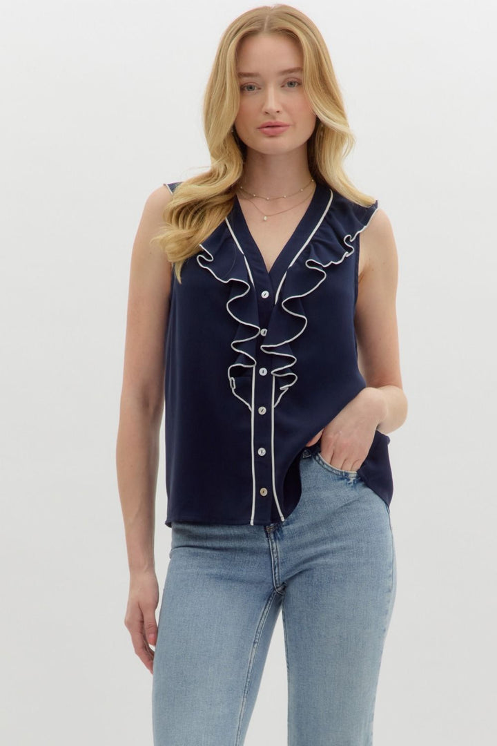 The Ruffled Tank