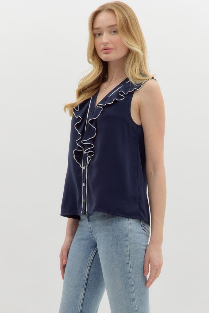 The Ruffled Tank