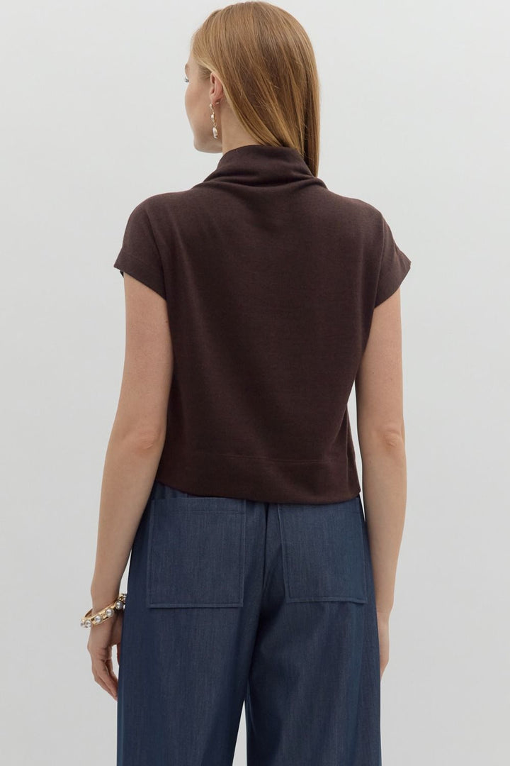 Mock Neck Top