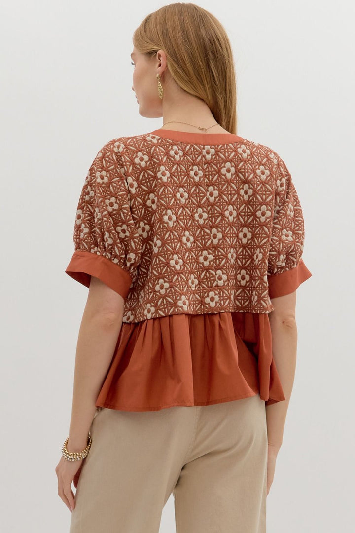Be Free Top- Rust