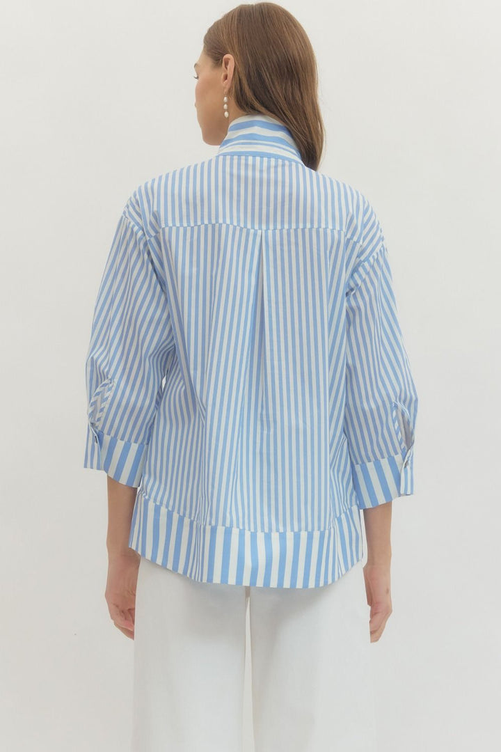 Pearl Striped Top