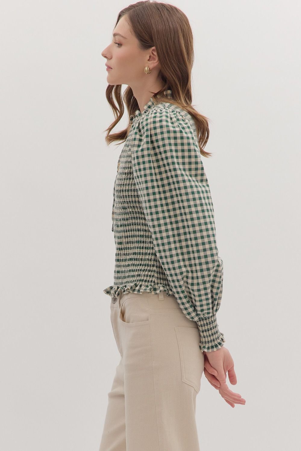 Gingham Long Sleeve