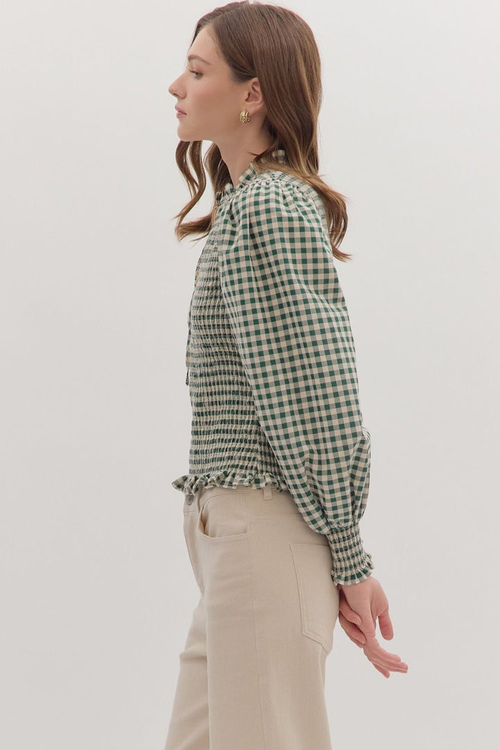 Gingham Long Sleeve