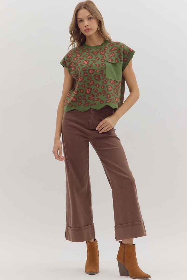 Leo Cap Sleeve Top
