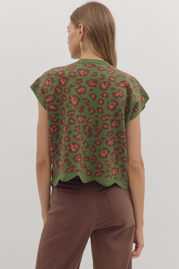 Leo Cap Sleeve Top