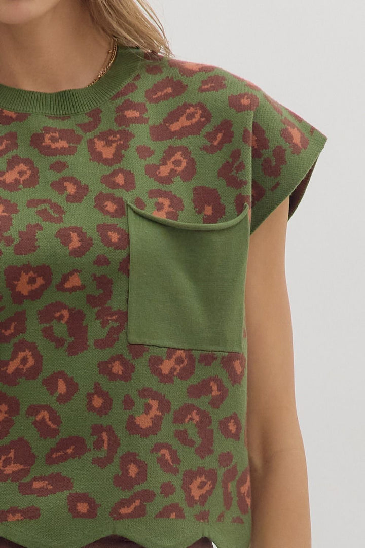 Leo Cap Sleeve Top