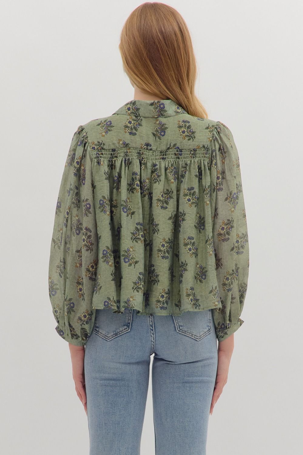 Botanical Button Down
