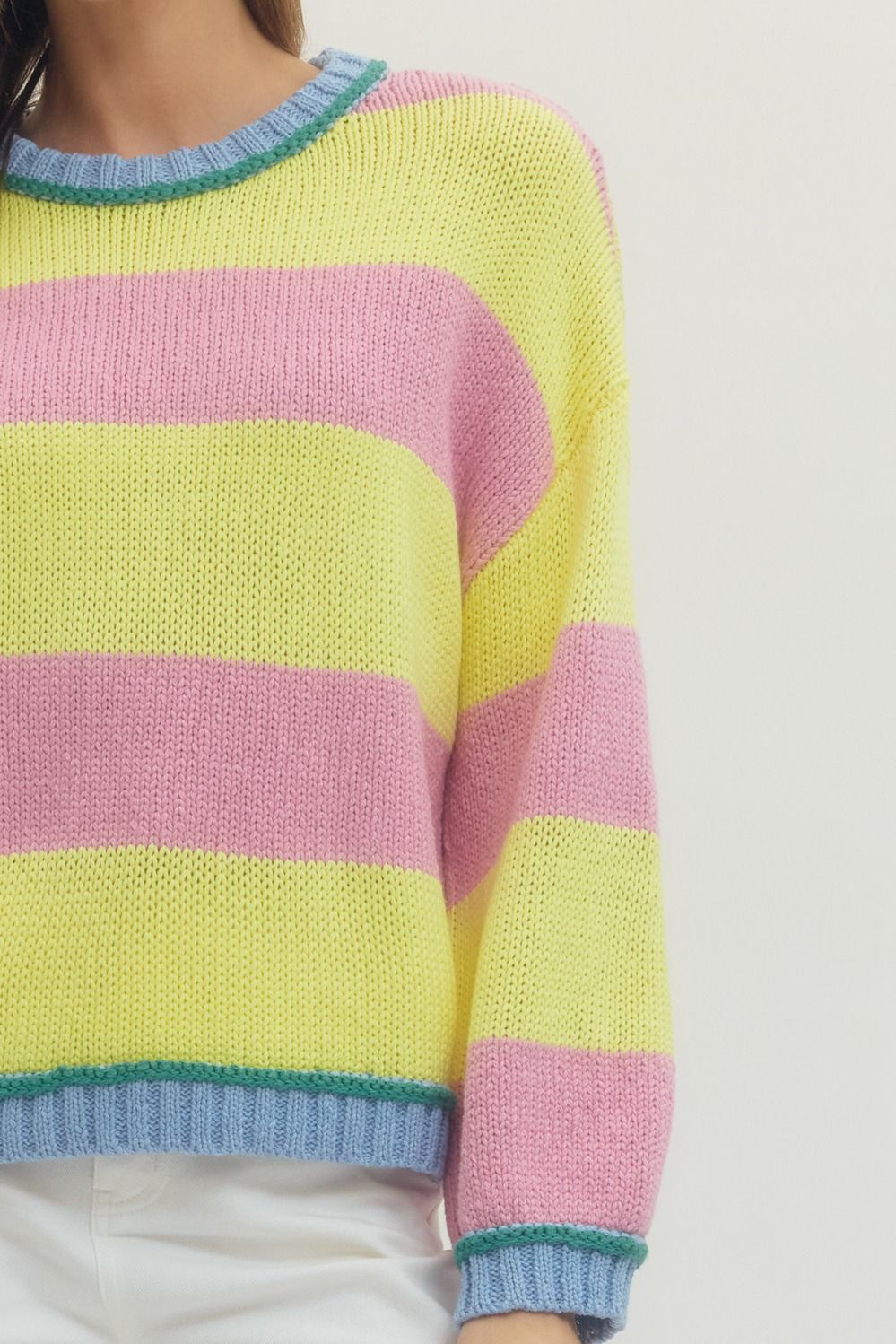 Multicolor Stripe Sweater