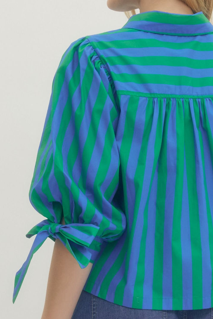 The Sandy Stripe Top