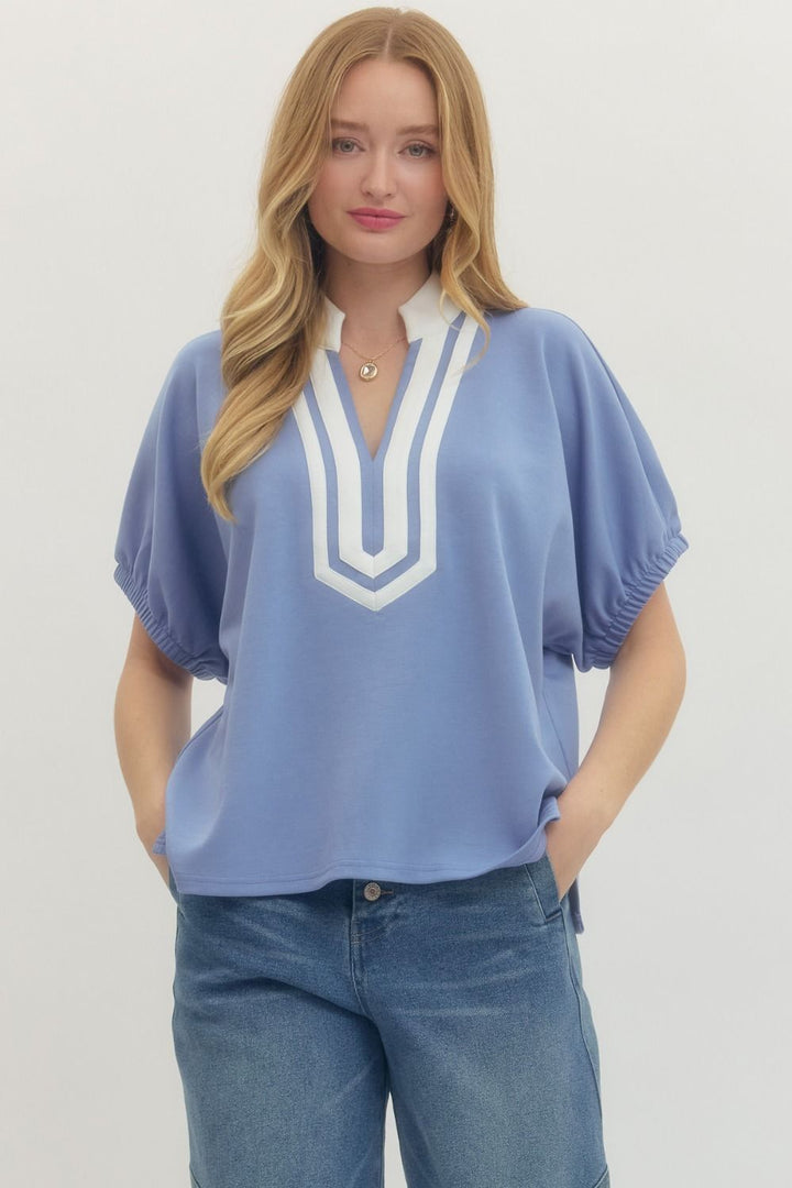 The Chambray Top