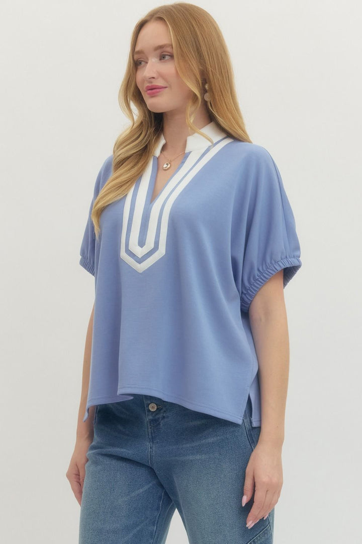 The Chambray Top