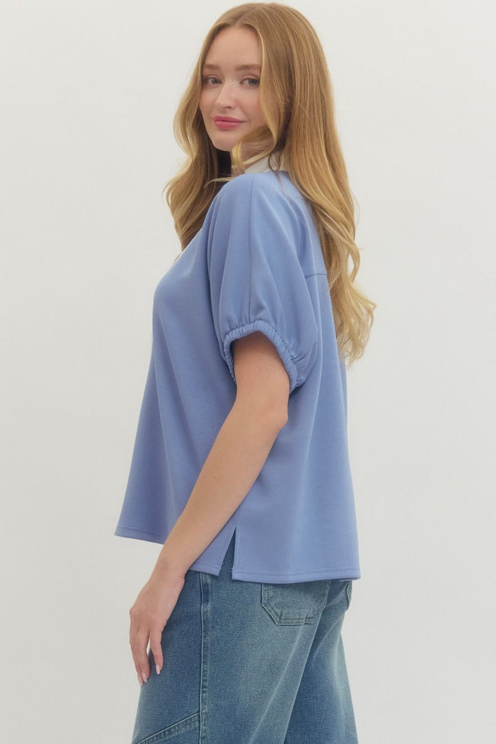 The Chambray Top