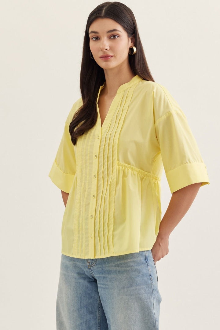 Sunshine Button Down