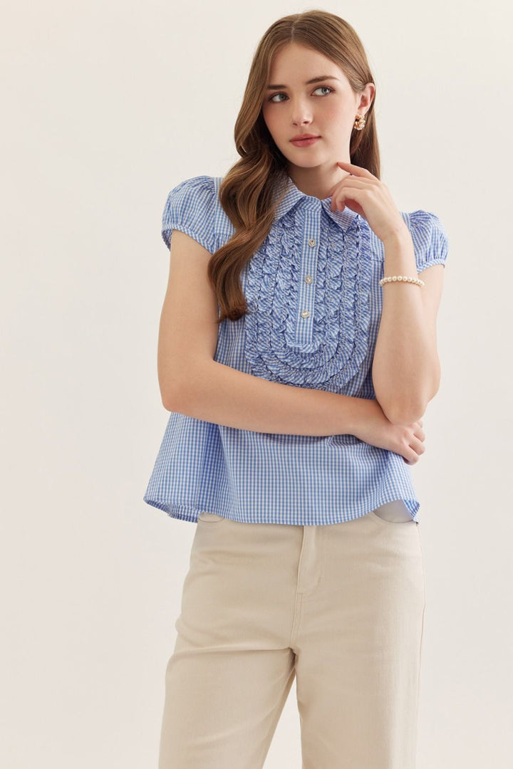 The Gage Gingham Top