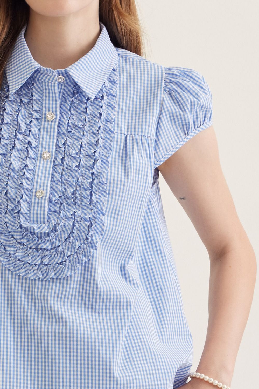 The Gage Gingham Top