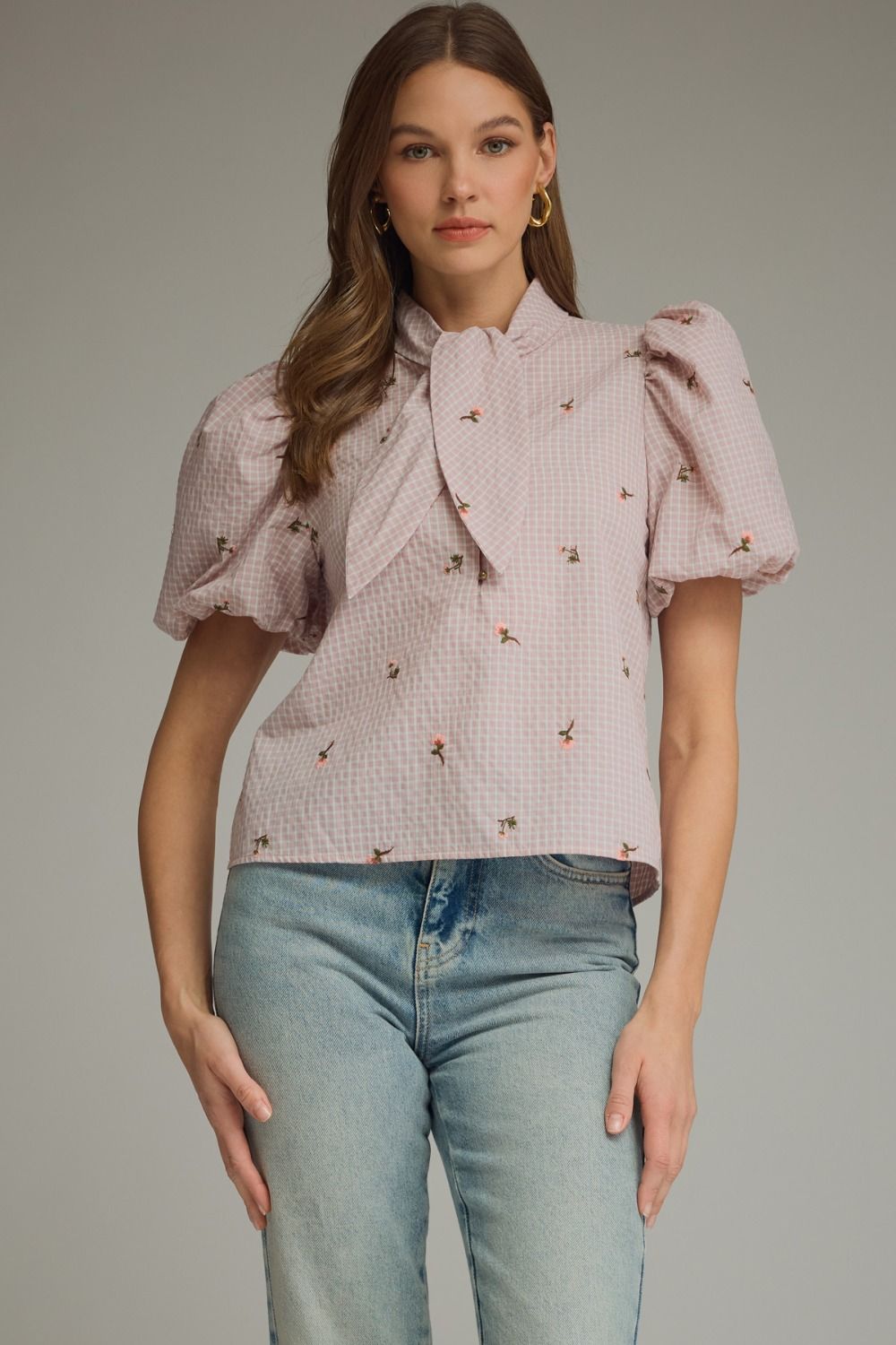 The Greta Tie Top