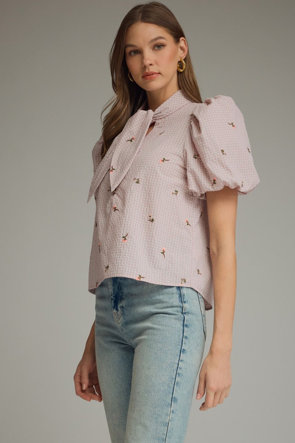 The Greta Tie Top
