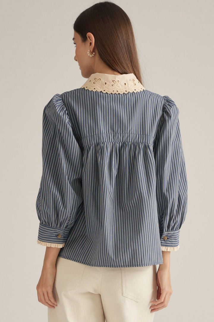 The Lace Collar Top