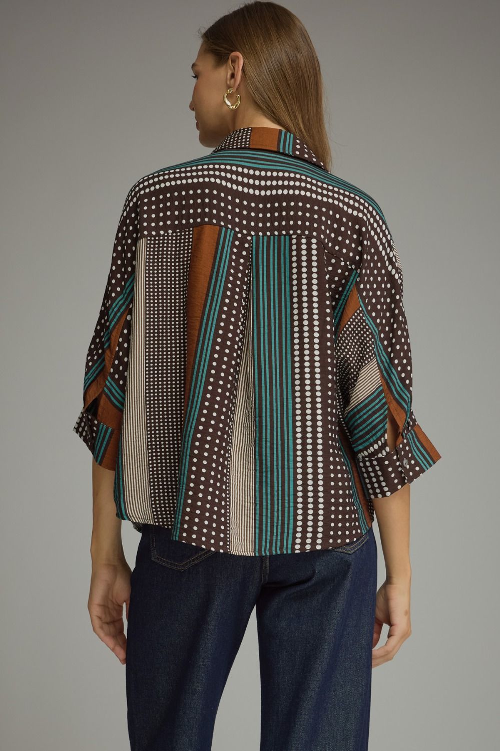 Polka Dot Mosaic Top