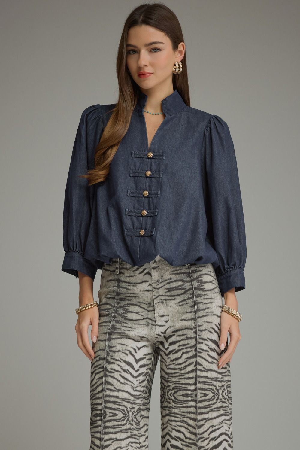 Indigo Top