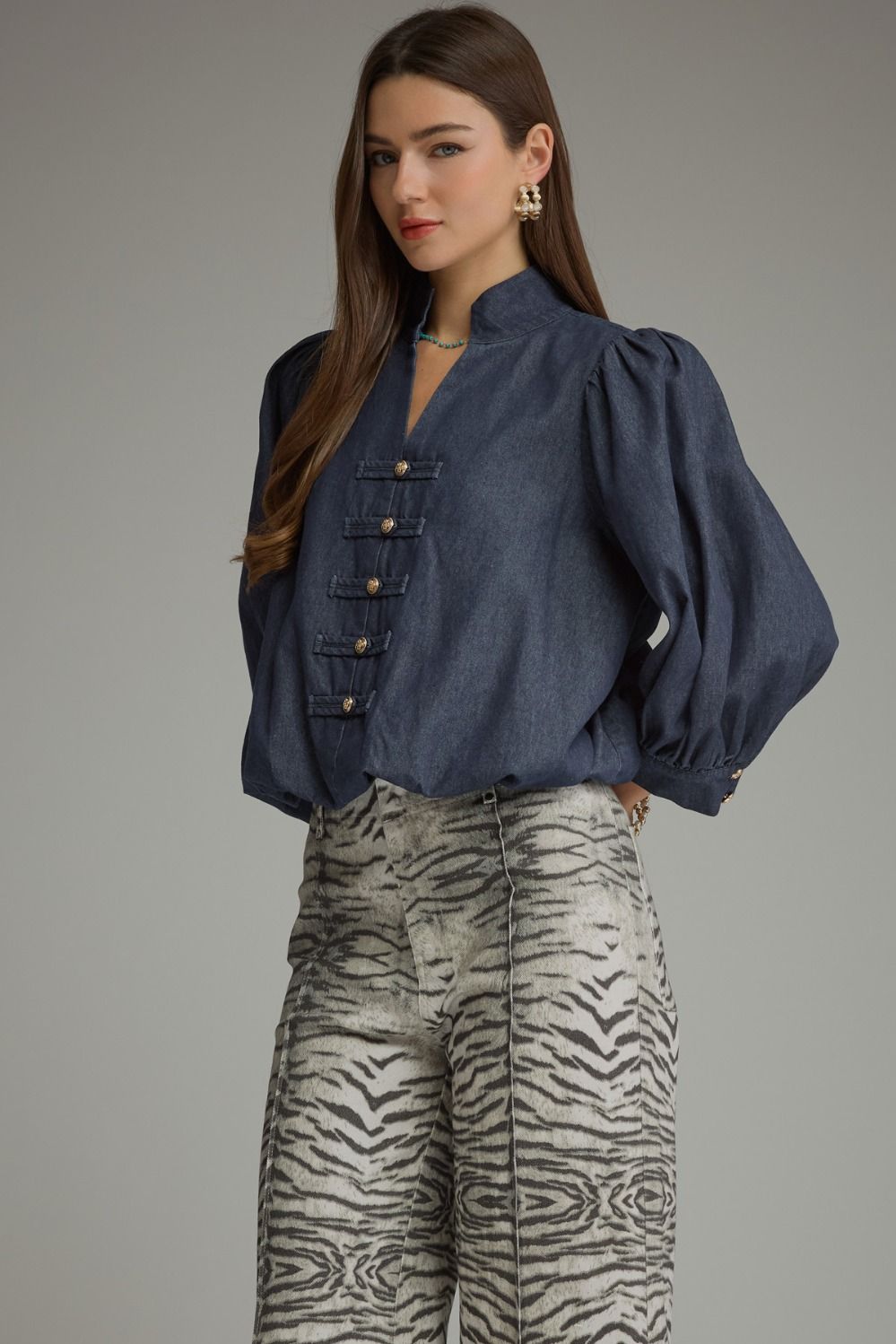 Indigo Top