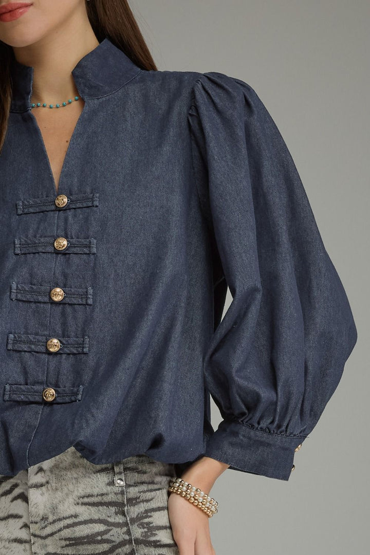 Indigo Top