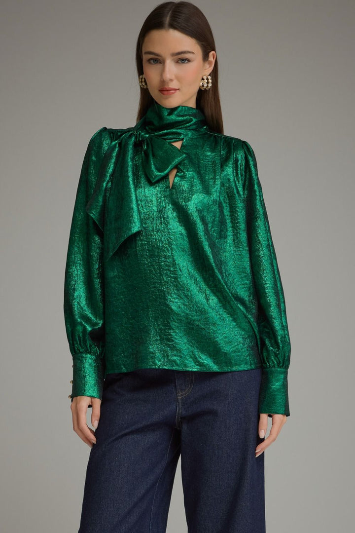 Emerald Metallic Top