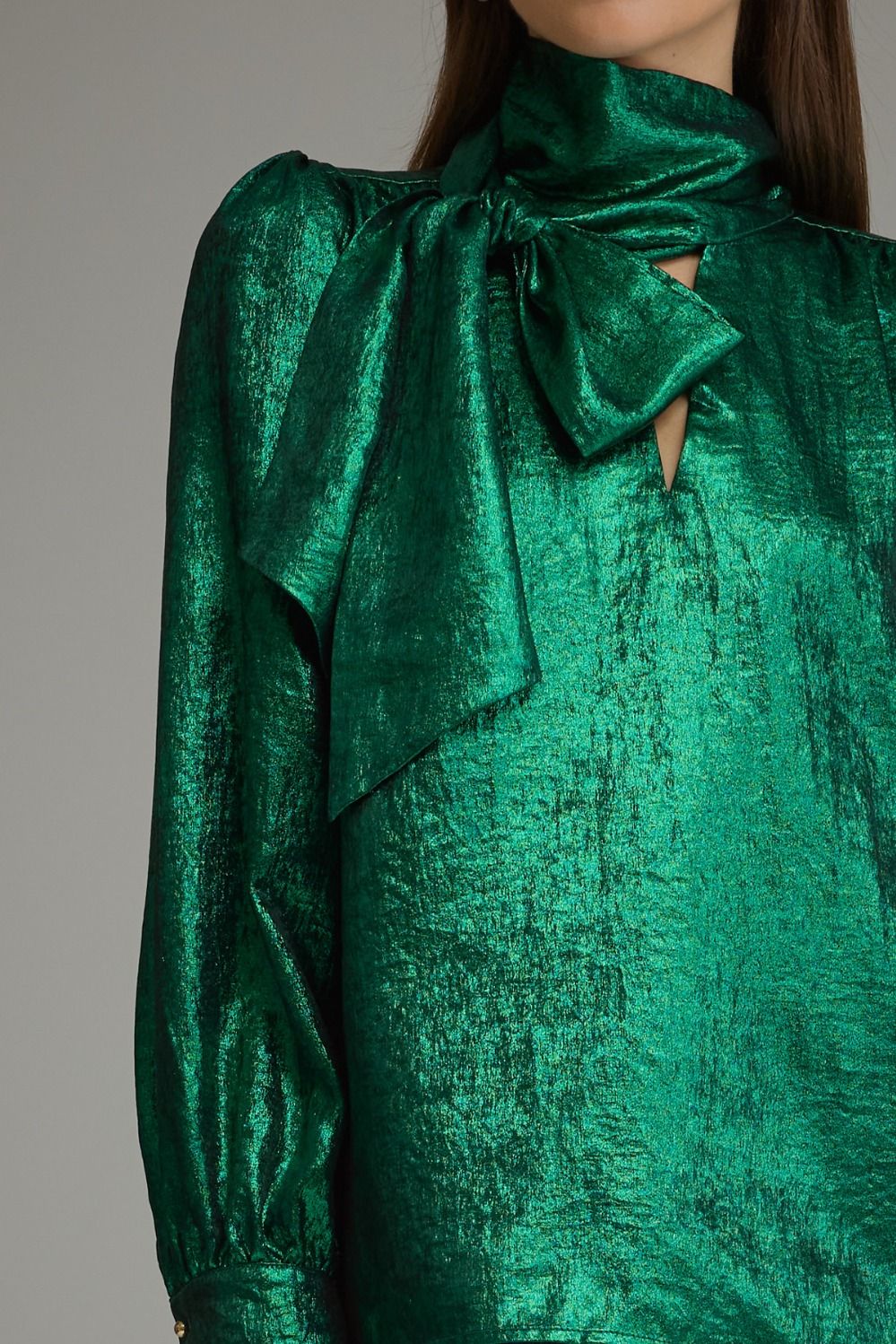 Emerald Metallic Top