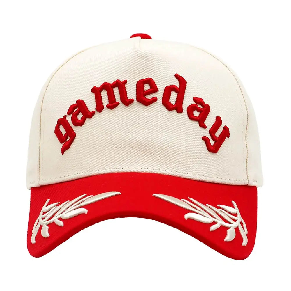 Gameday Leaf Embroidered Baseball Cap