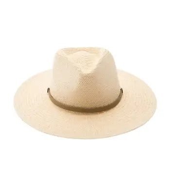 Handwoven Toyo Straw Panama Hat