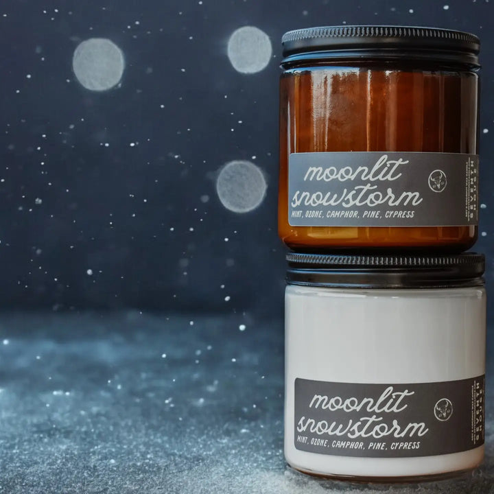 Moonlit Snowstorm - Camphor & Juniper Candle