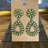 Olive Western Earrings