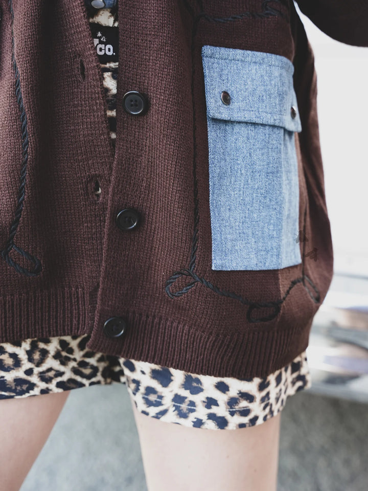 CATTLE BABE Cardigan- Angus