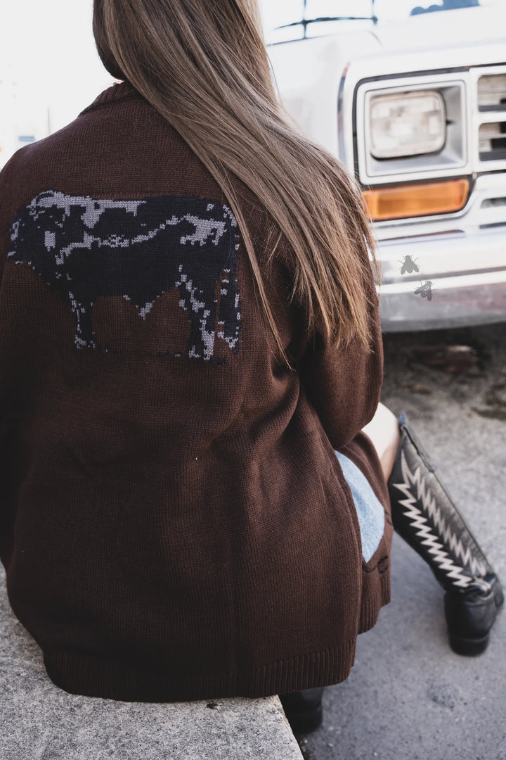 CATTLE BABE Cardigan- Angus