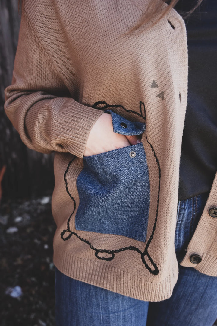 CATTLE BABE Cardigan - Hereford