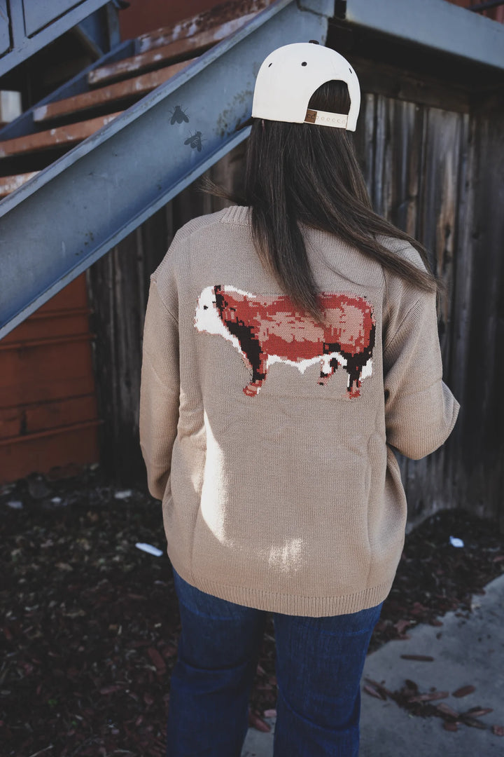 CATTLE BABE Cardigan - Hereford