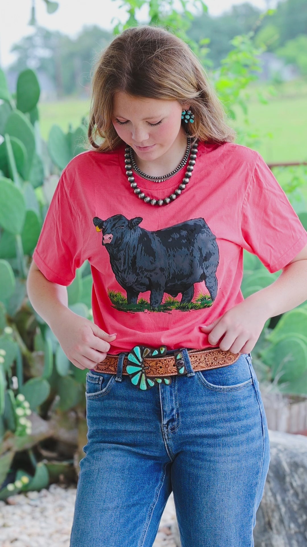 The Angus Show Bull Tee