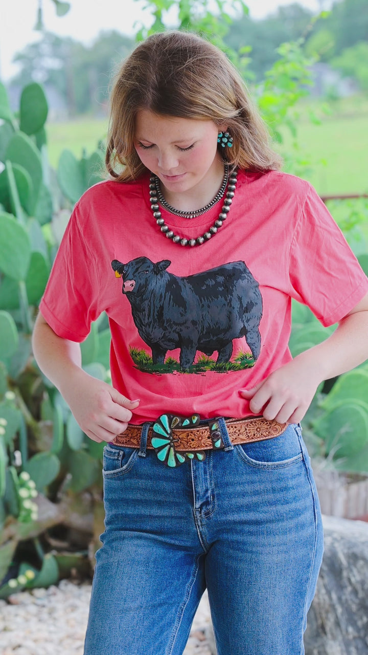 The Angus Show Bull Tee