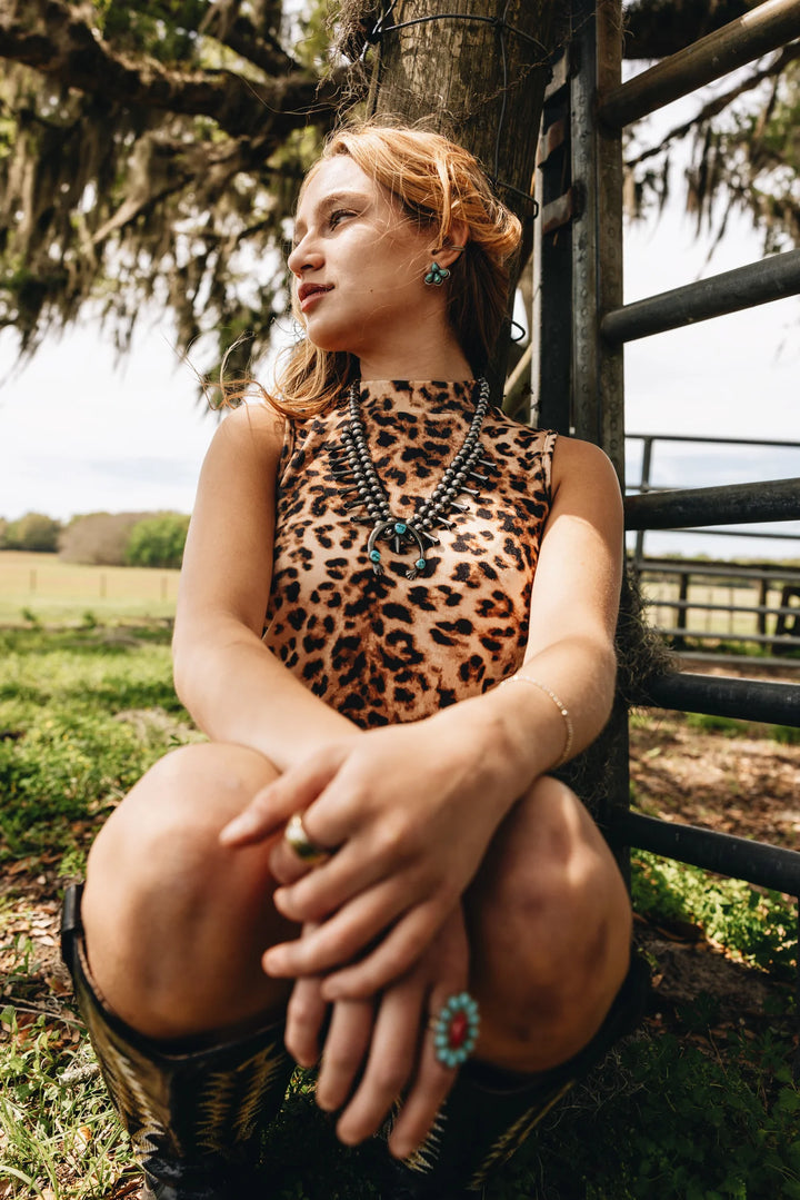 Turnout Tank-Leopard